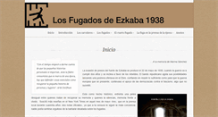 Desktop Screenshot of losfugadosdeezkaba1938.com